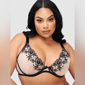 Frederick’s of Hollywood Womens Meghan Underwire Bra